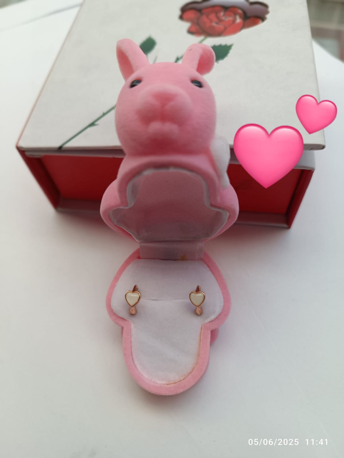 ARETES DE ARO PARA NIÑAS CORAZON CHAPADO EN ORO 18K ANTIALERGICO